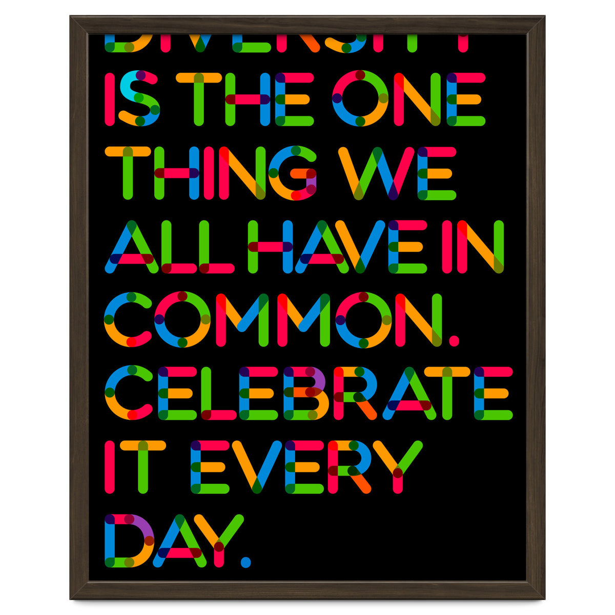 DIVERSITY (black Version)