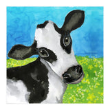 Cow in the meadow watercolor (Print Only) thumbnail
