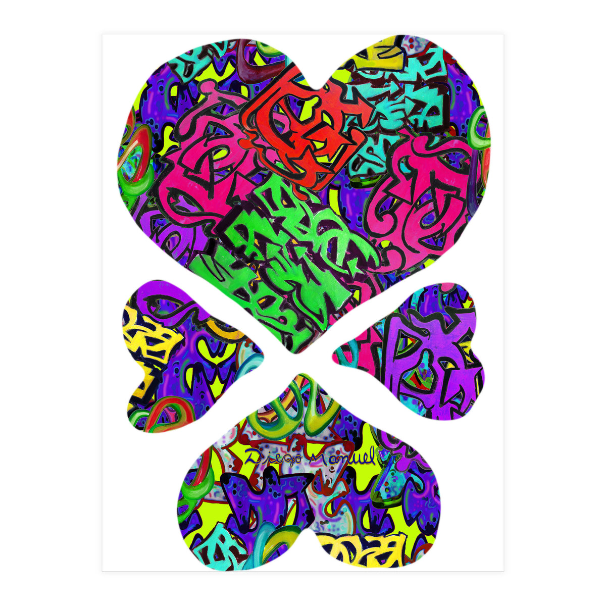 4 Corazones 12 (Print Only)