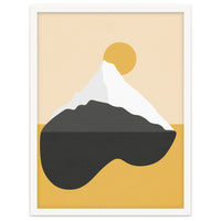 Abstract Mountain - Golden Desert