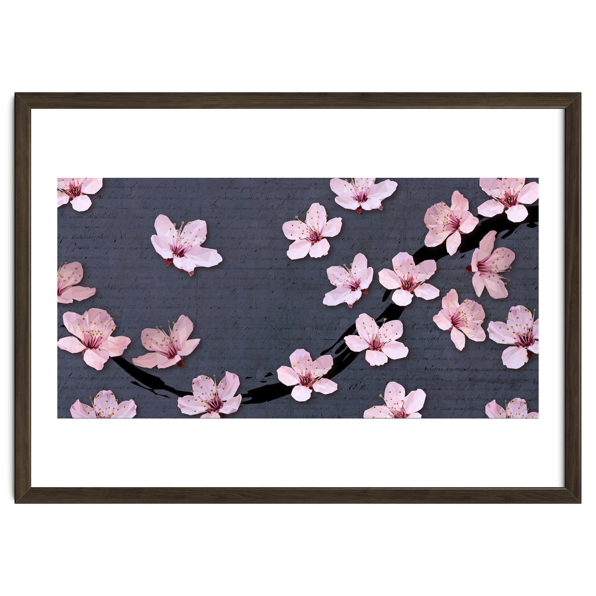 Triangulated Cherry Blossoms