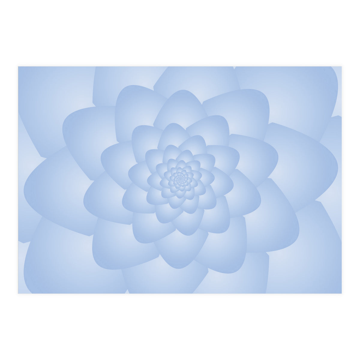 Pastel Colors Flower  (Print Only)