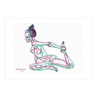 Pigeon Pose (Print Only)