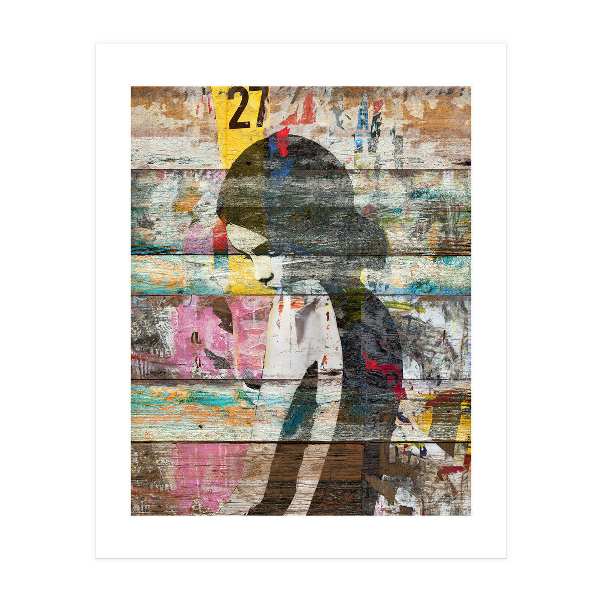 Shyness (Profile Of Child) (Print Only)