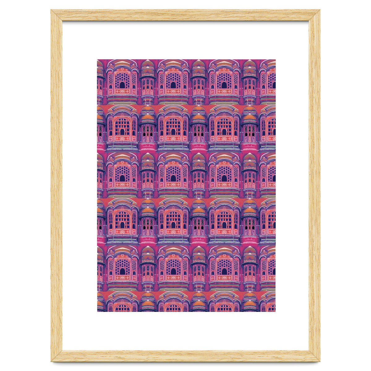 Hawa Mahal (Wind Palace) Retro - India