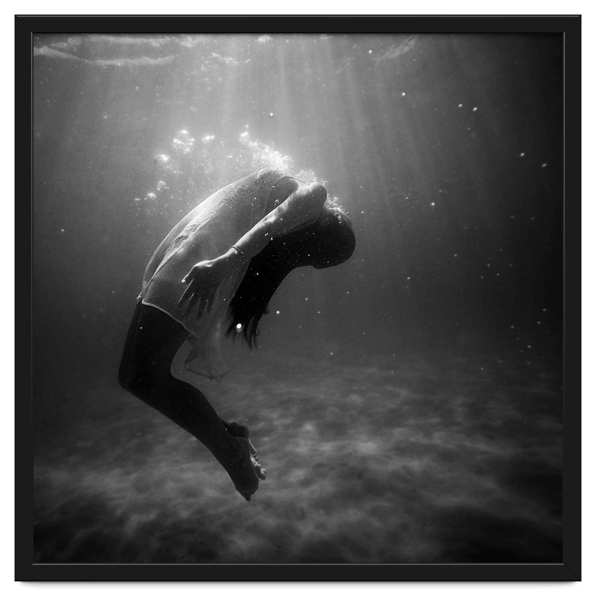 Woman Inside The Water