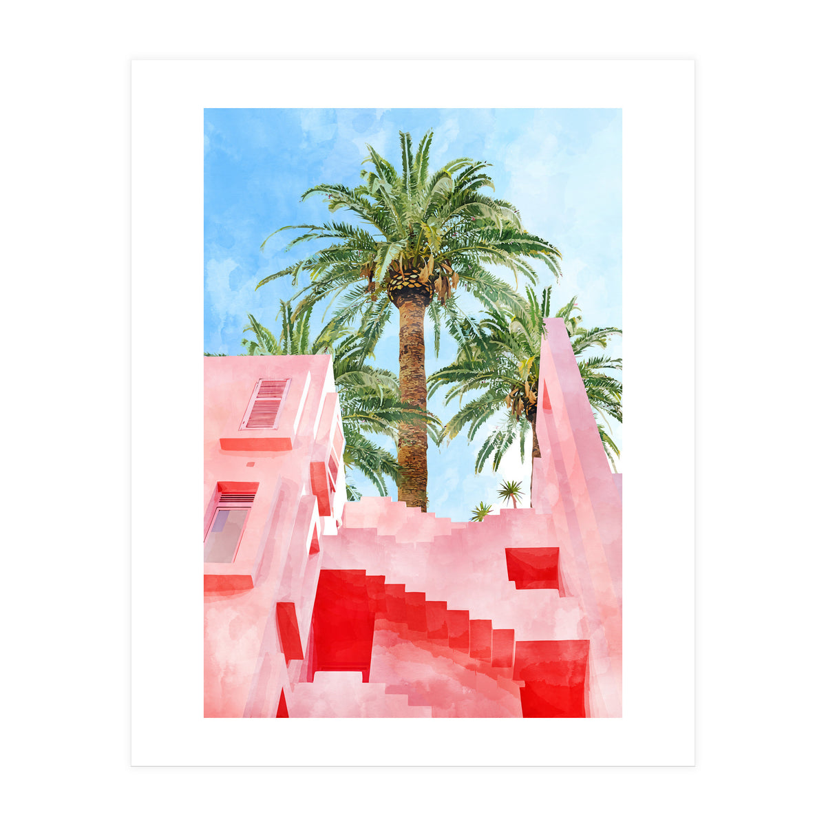 Pink Tropical (Print Only)