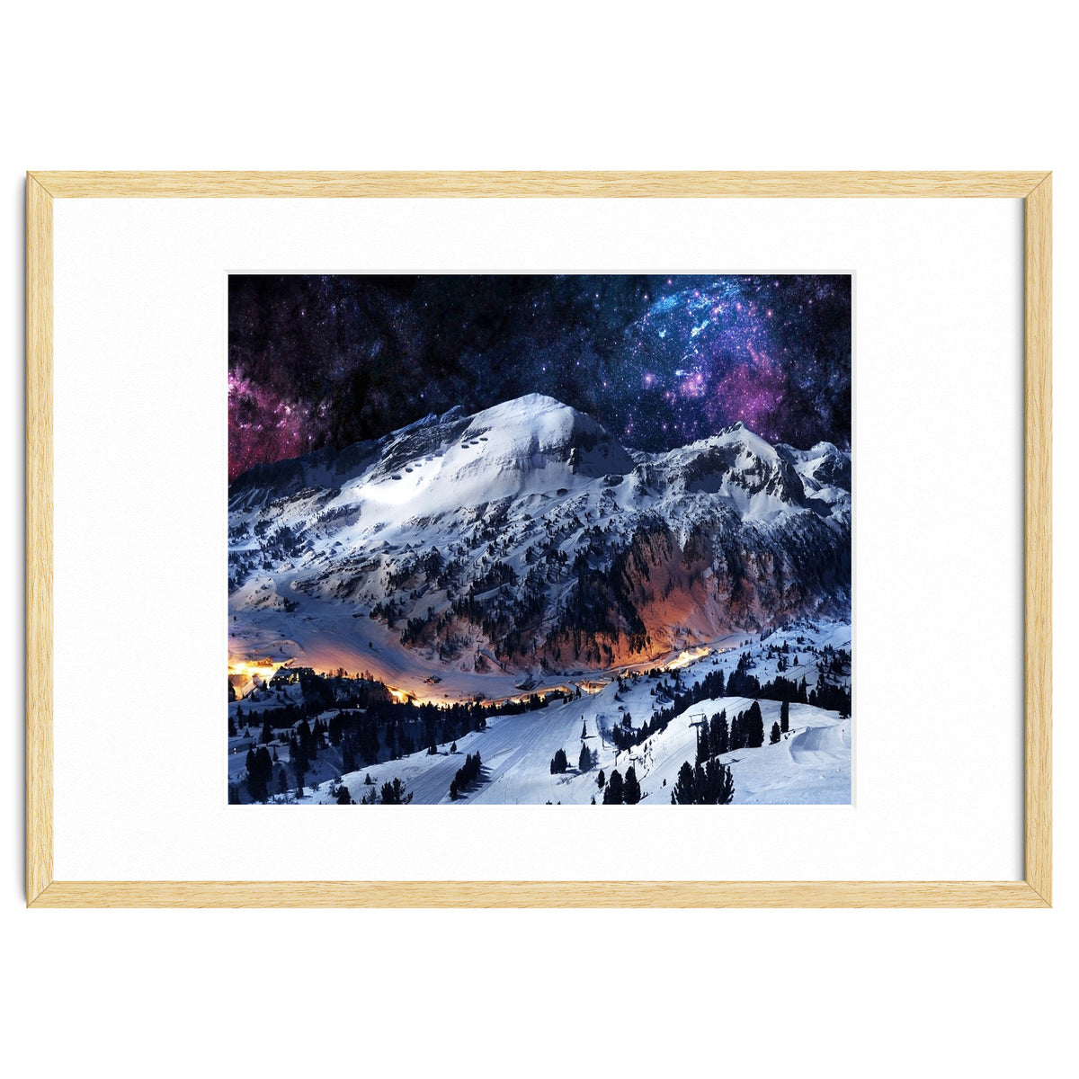 Mountain CALM IN space view