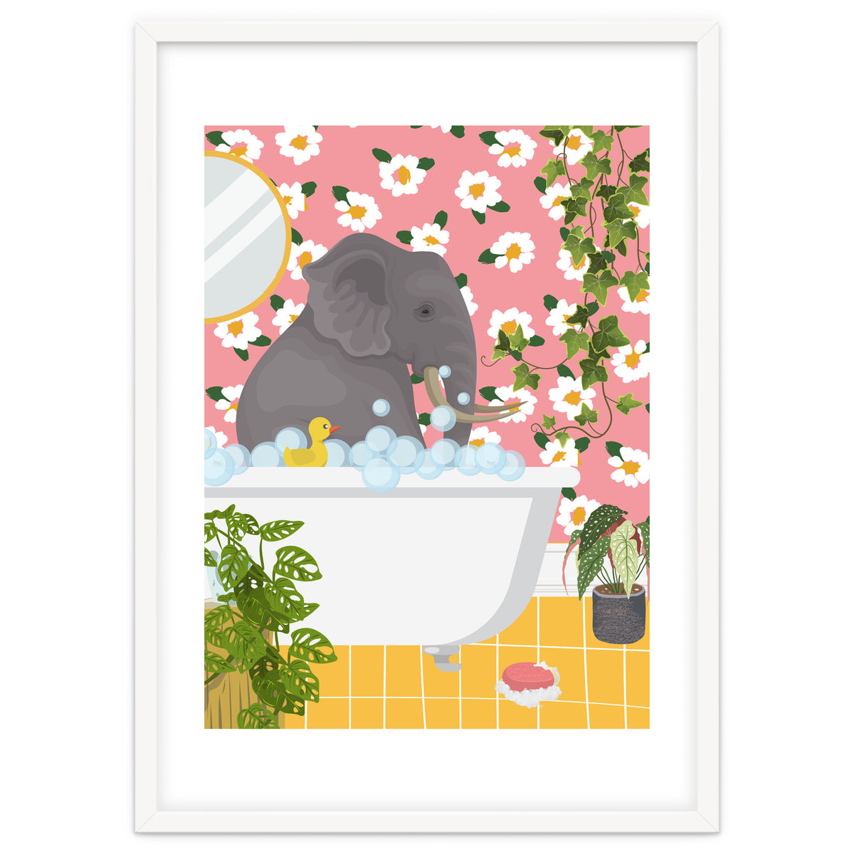 Elephant Bathing