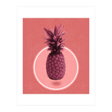 Purple Floating Pineapple  (Print Only) thumbnail