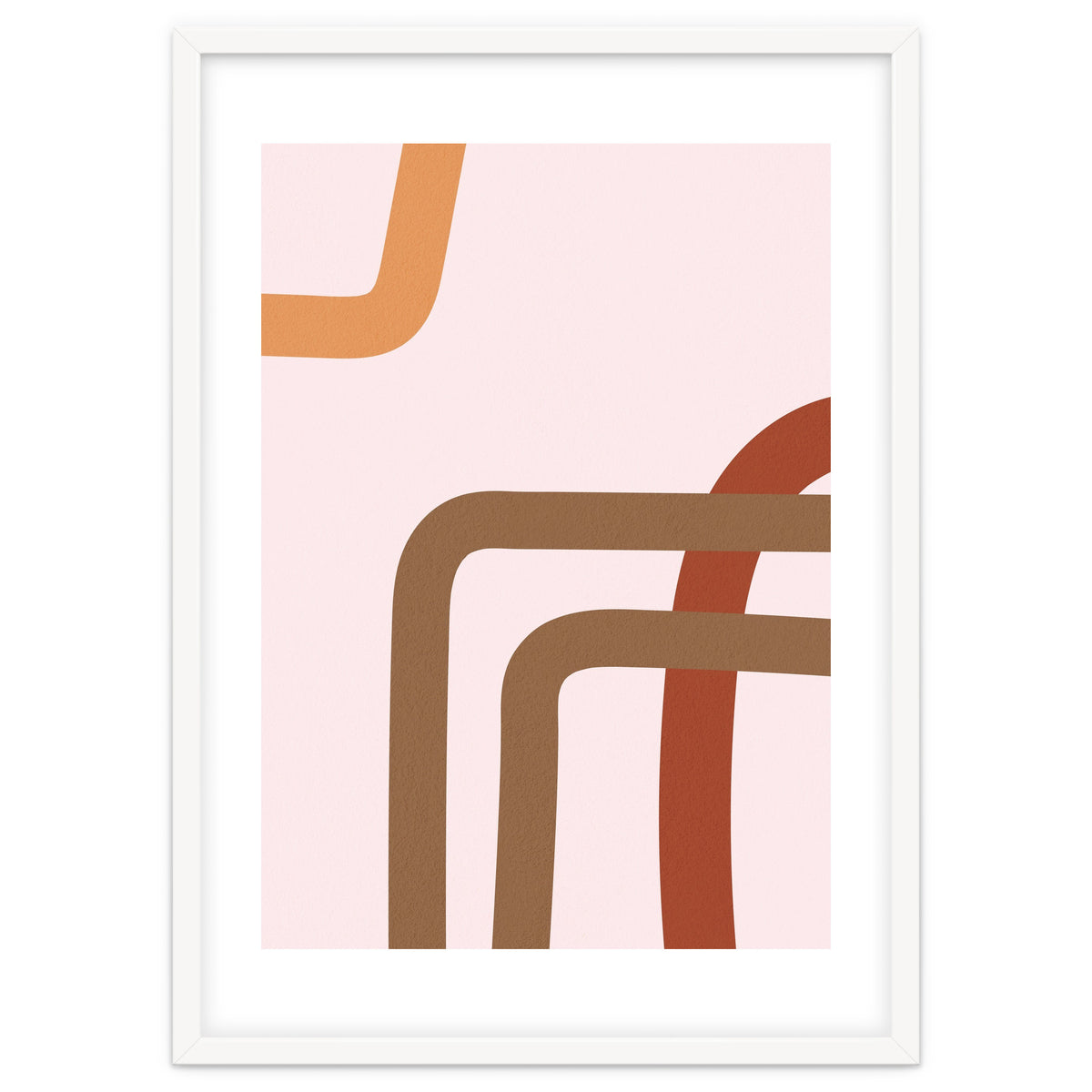 Abstract Colorful Line Art II