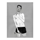Untitled #42 - Man in black shorts (Print Only) thumbnail