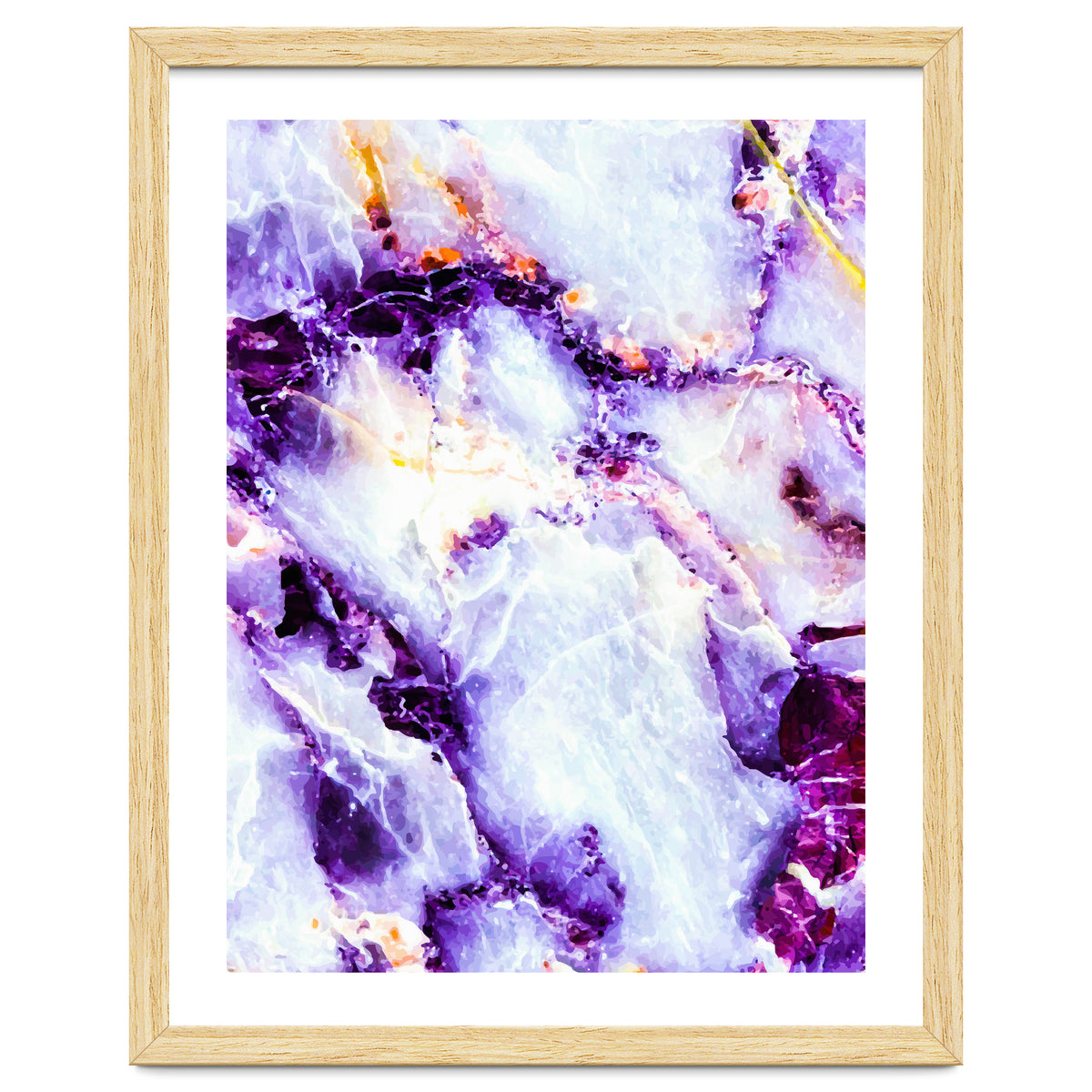 Purple marbling I