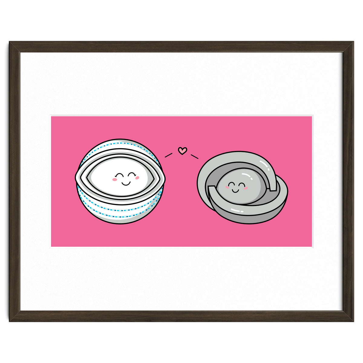 Kawaii Cute Timeless Mothership and Lifeboat Time Machines