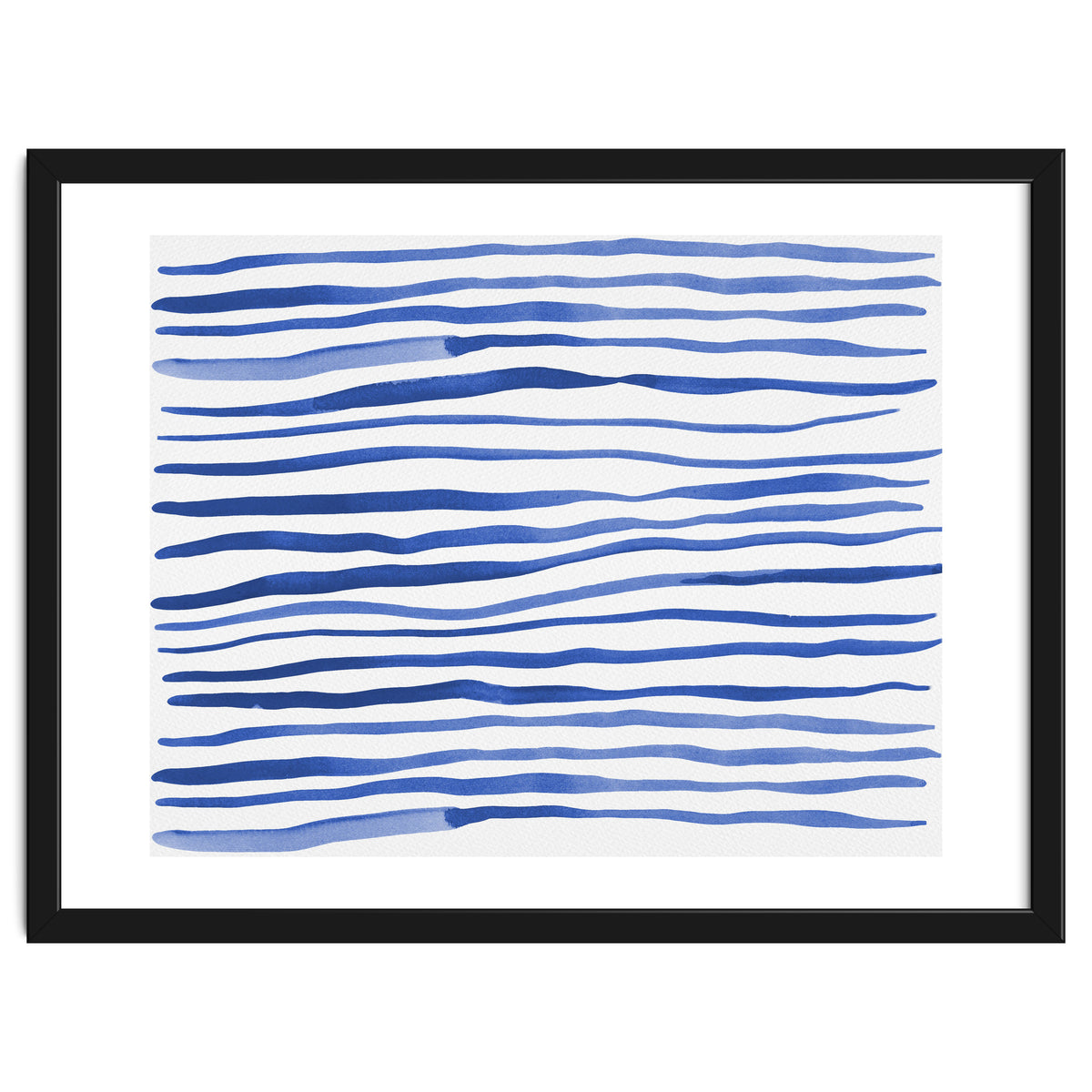 Irregular blue lines pattern
