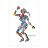 Dance Girl 20  (Print Only) thumbnail