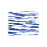 Irregular blue lines pattern (Print Only) thumbnail