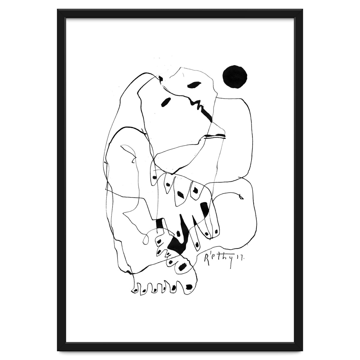 Purification of the Soul - b&w