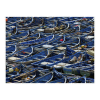 Boats In Blue (Print Only)
