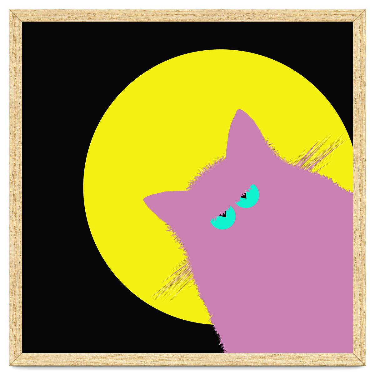 Full Moon Lilac Cat