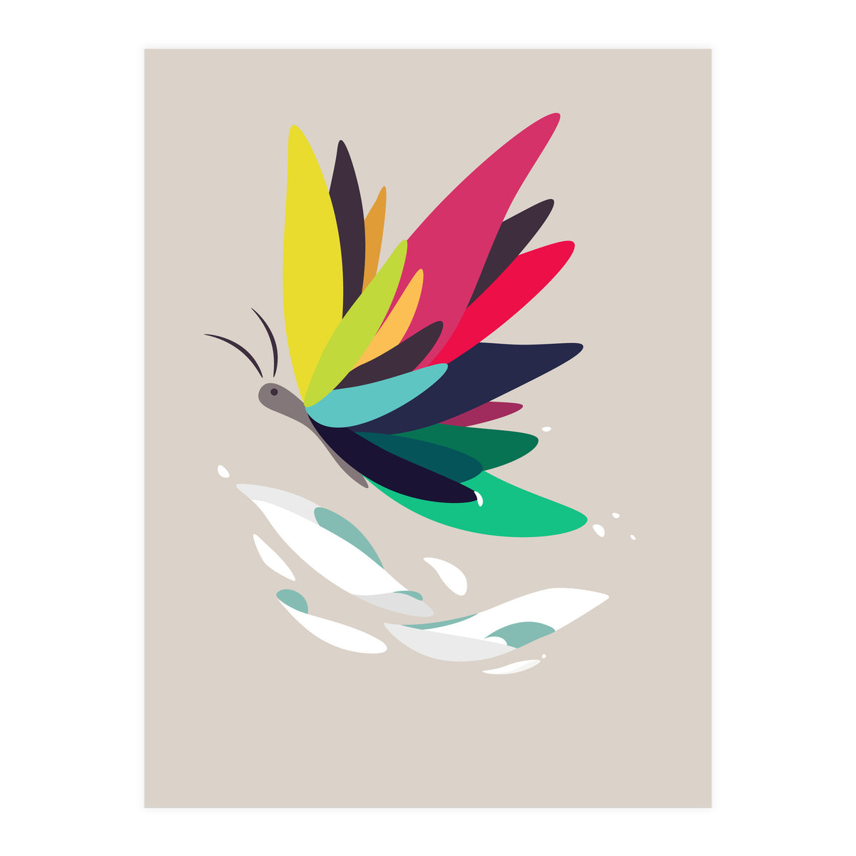 Precious secret of the butterfly (Print Only)