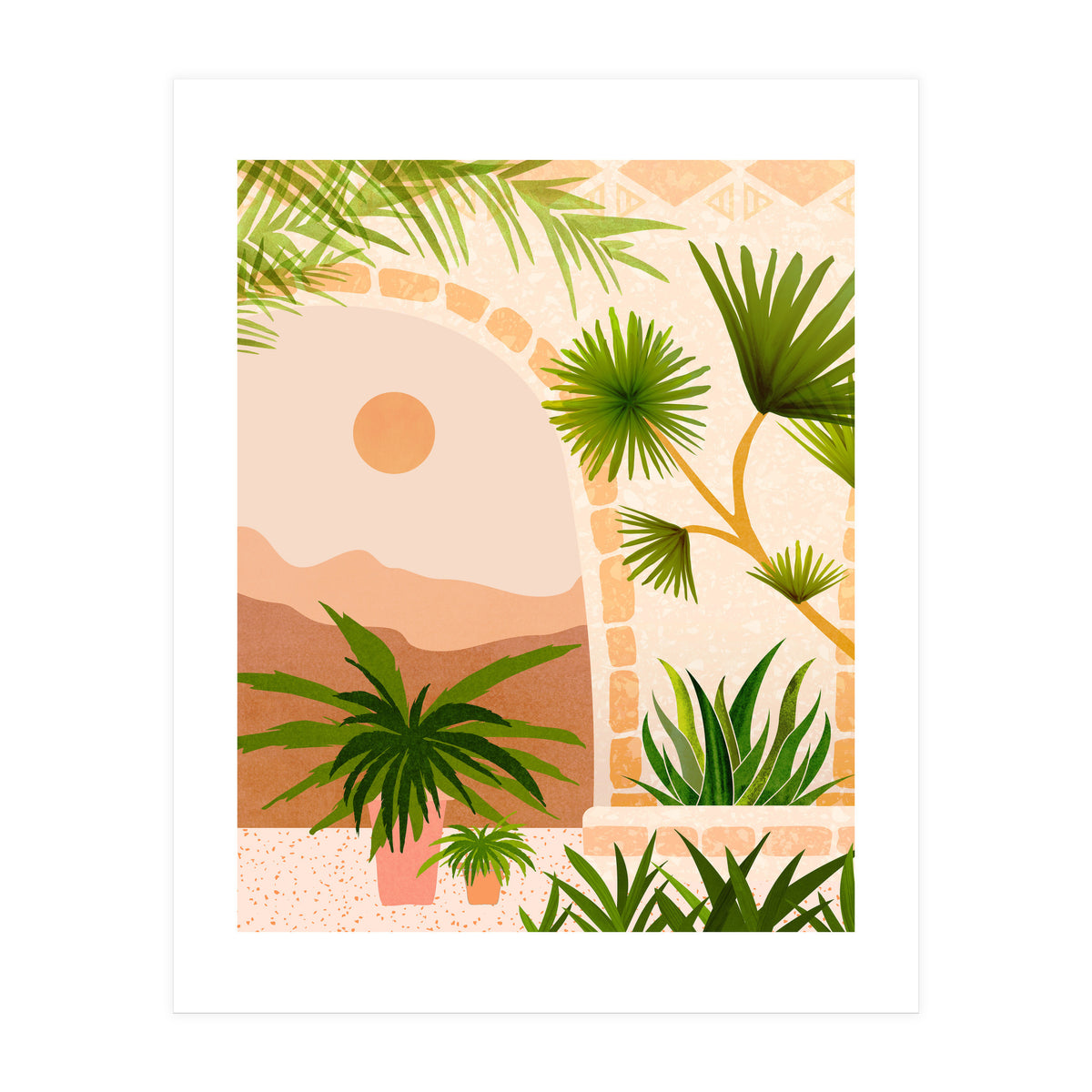Southwest Summer Scene (Print Only)