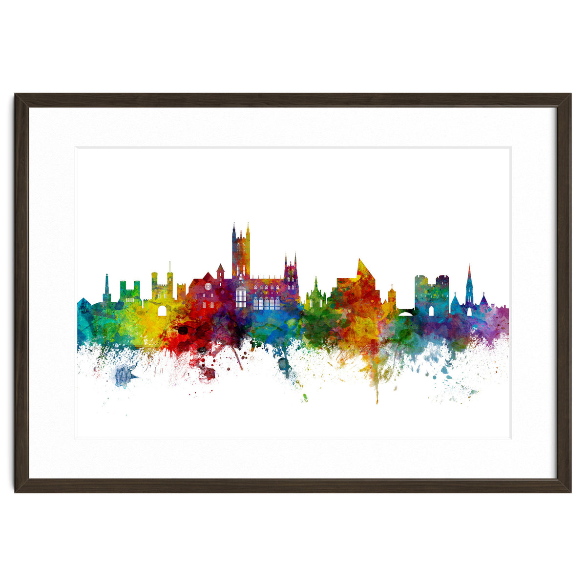 Canterbury England Skyline