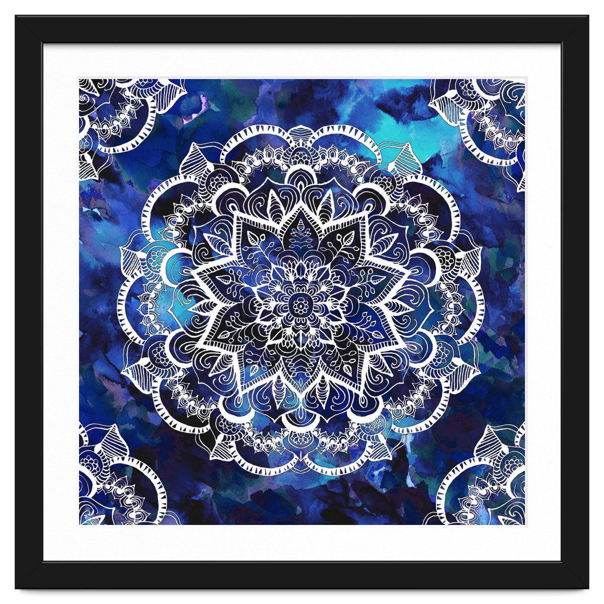 Queen Starring of Mandalas Navy