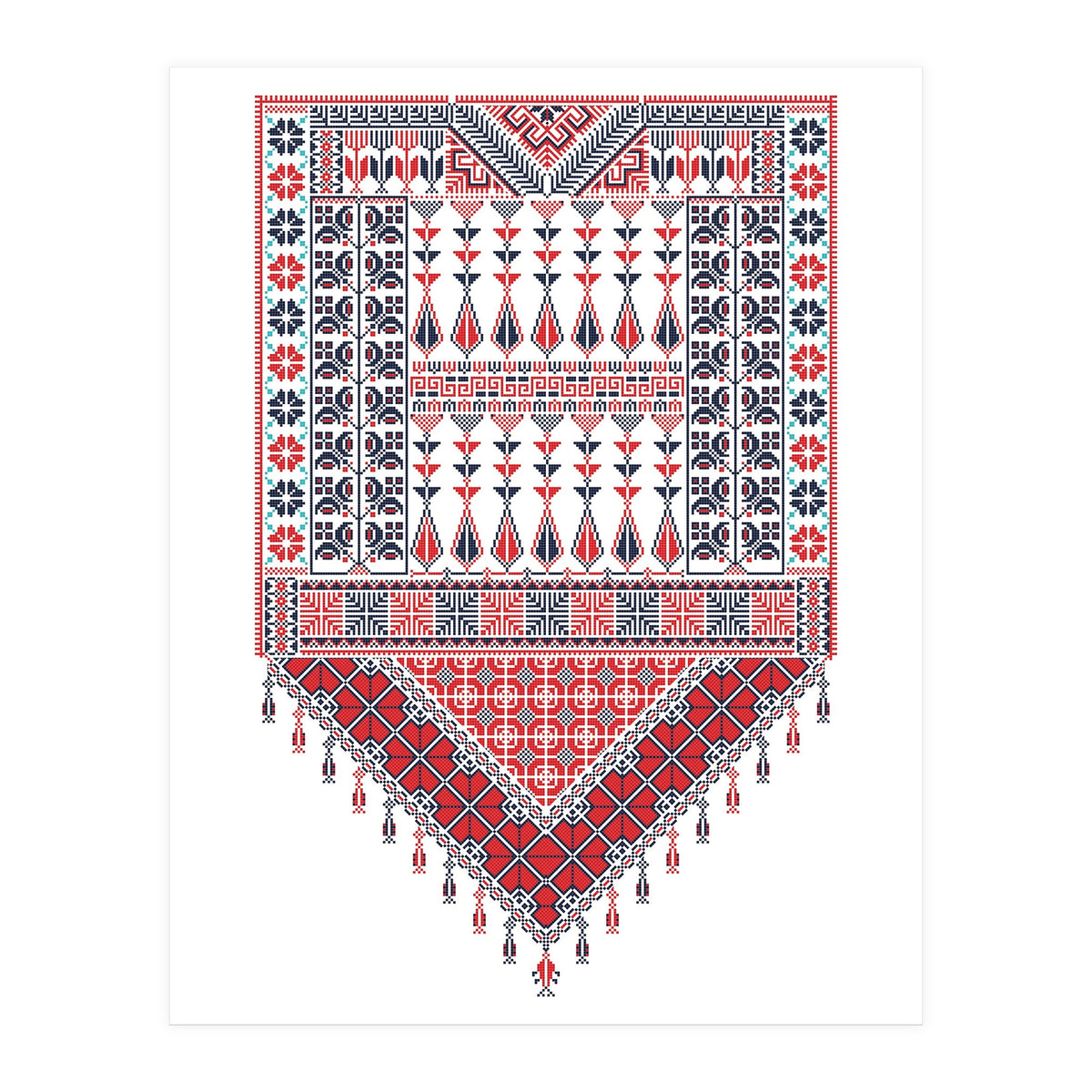 Tatreez Ornament 19 (Print Only)