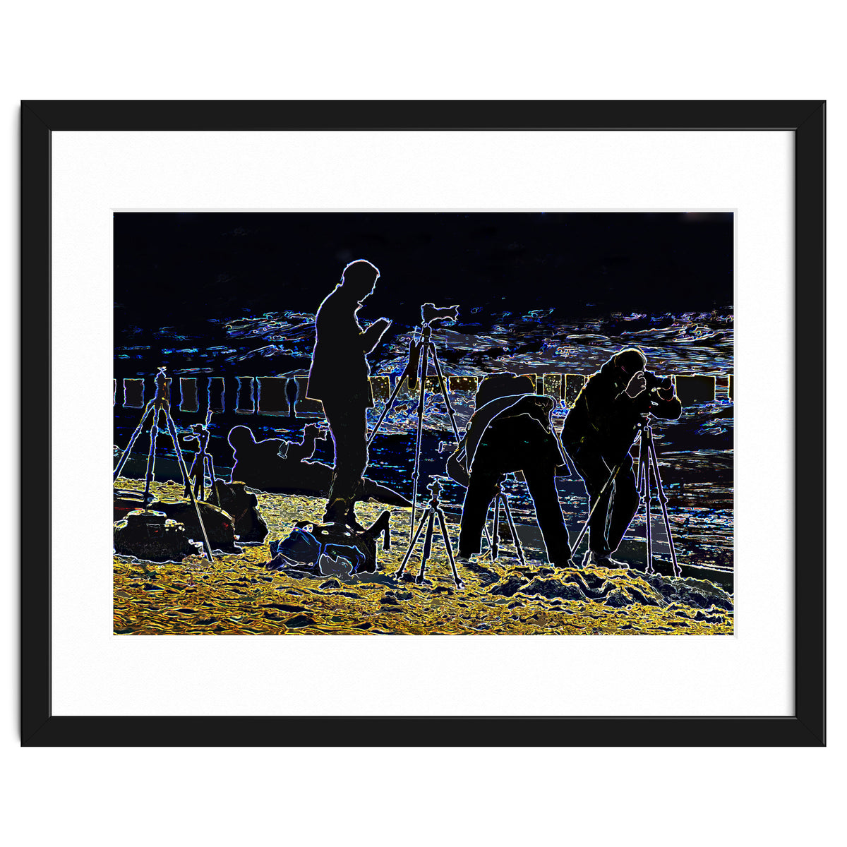 Photographers at the beach