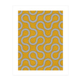 My Favorite Geometric Patterns No.31 - Mustard Yellow (Print Only) thumbnail
