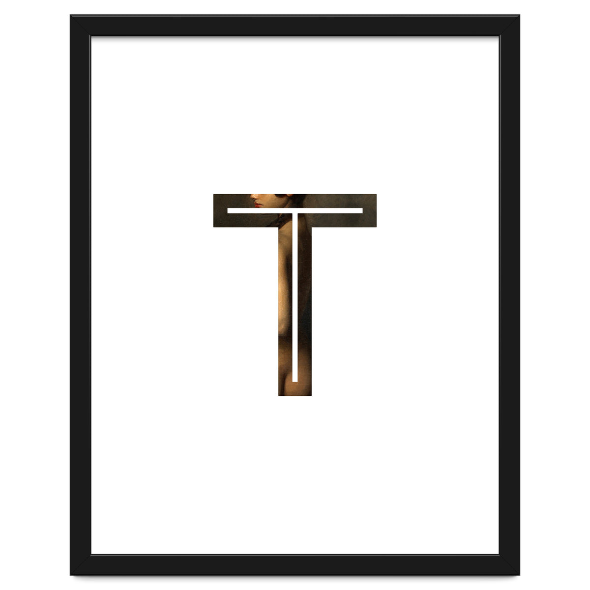 Letter T - (Impress)