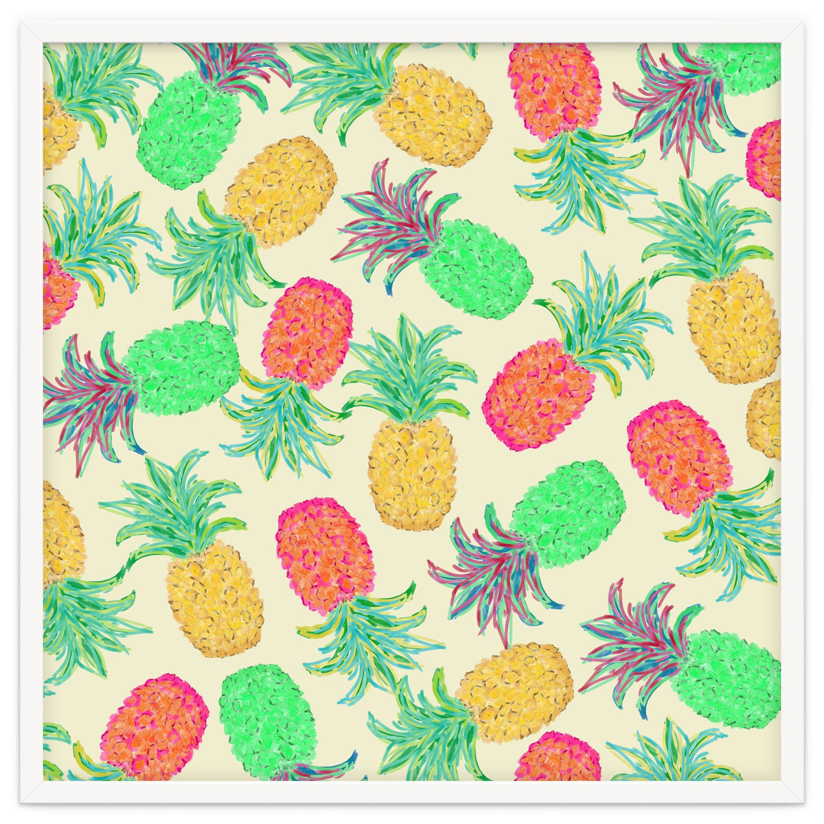 Pineapple Pandemonium Multicolo