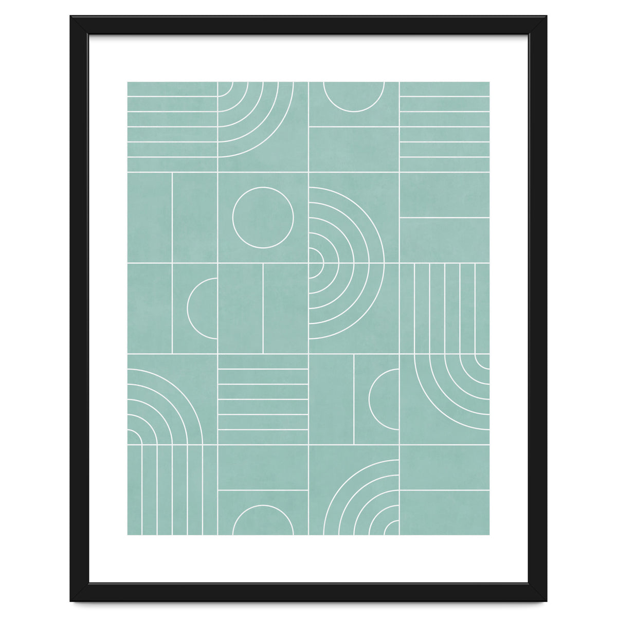 My Favorite Geometric Patterns No.25 - Light Blue