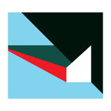 Geometric Shapes No. 45 - red, blue, green & black (Print Only) thumbnail