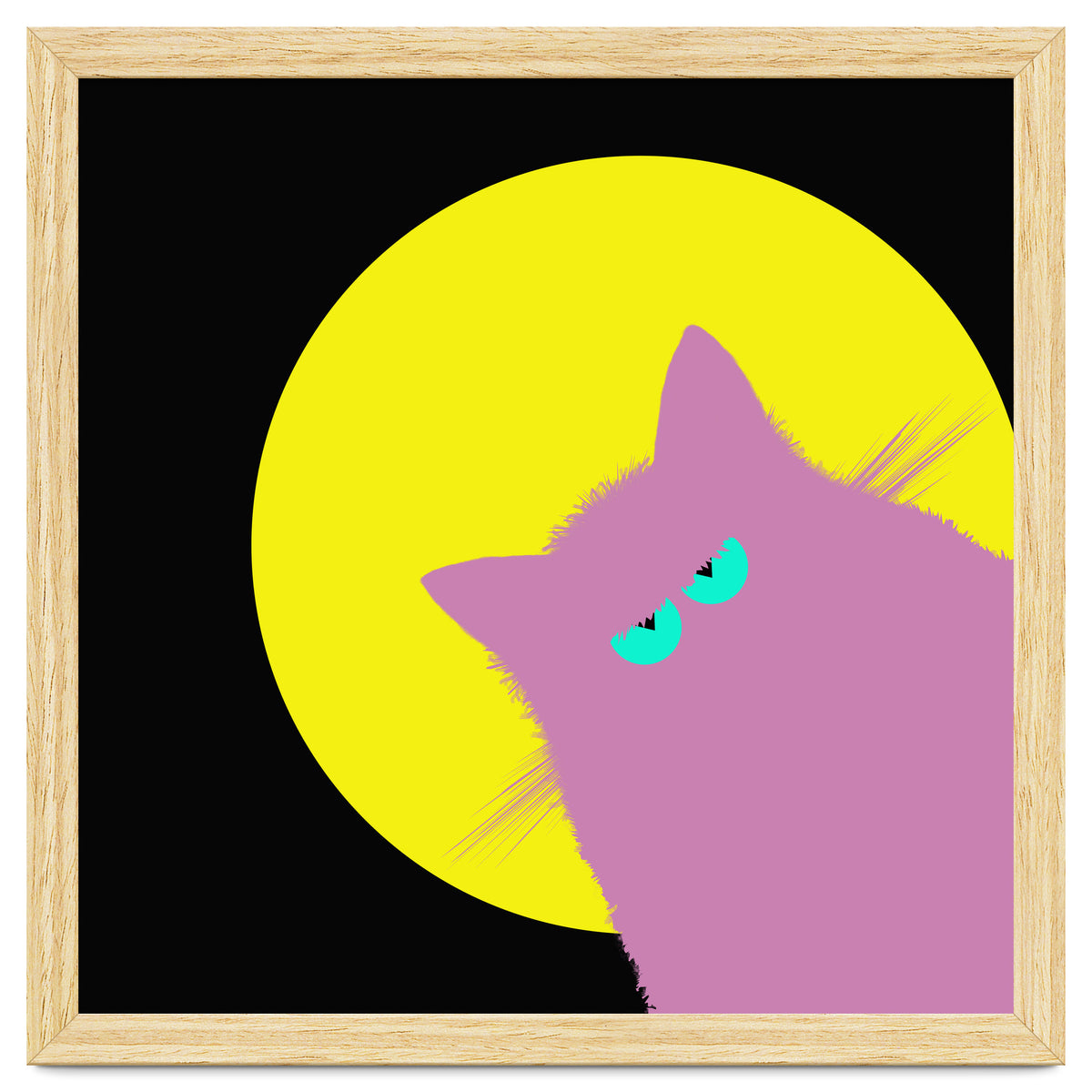 Full Moon Lilac Cat