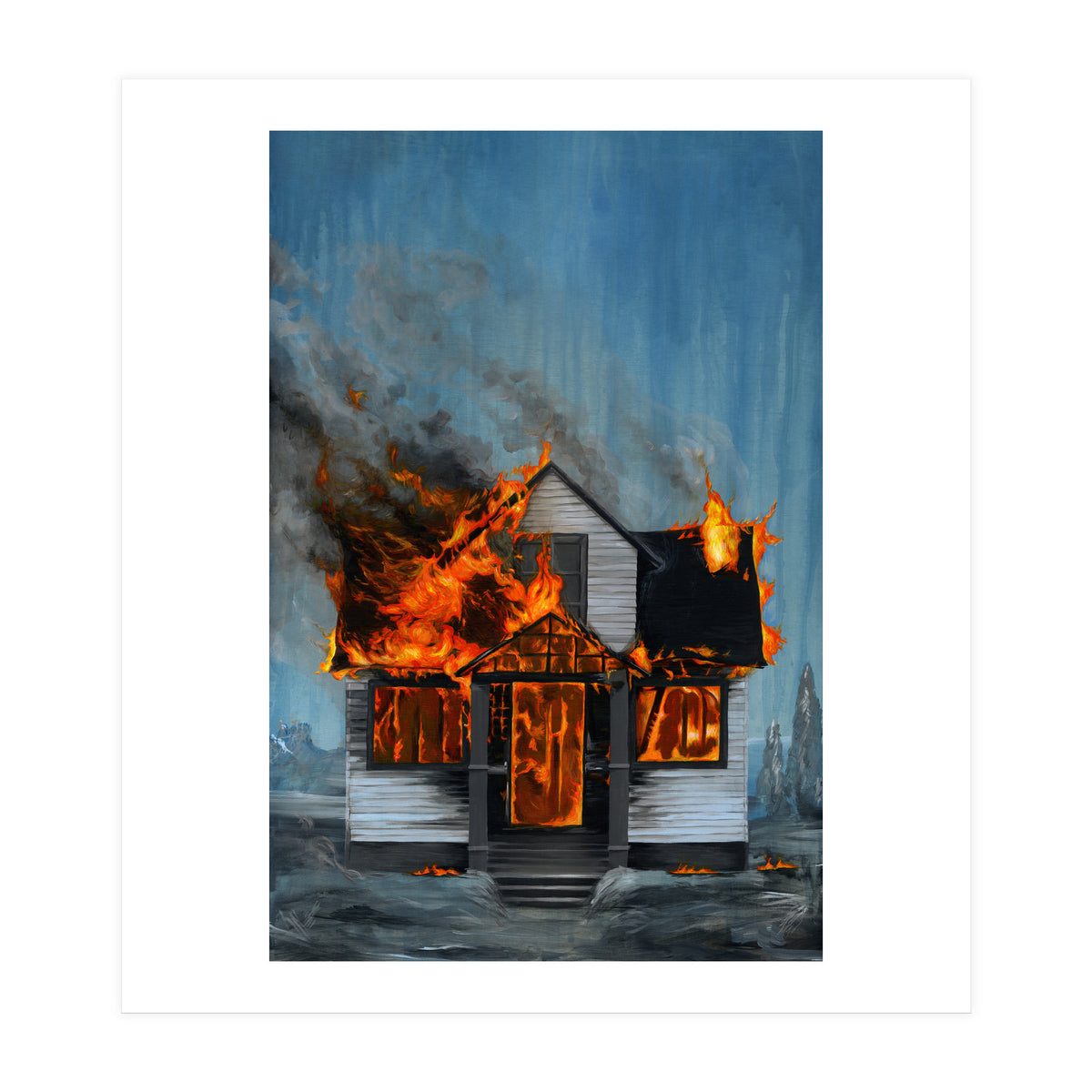 House On Fire (Print Only)