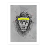 Hipster Lion (Print Only) thumbnail