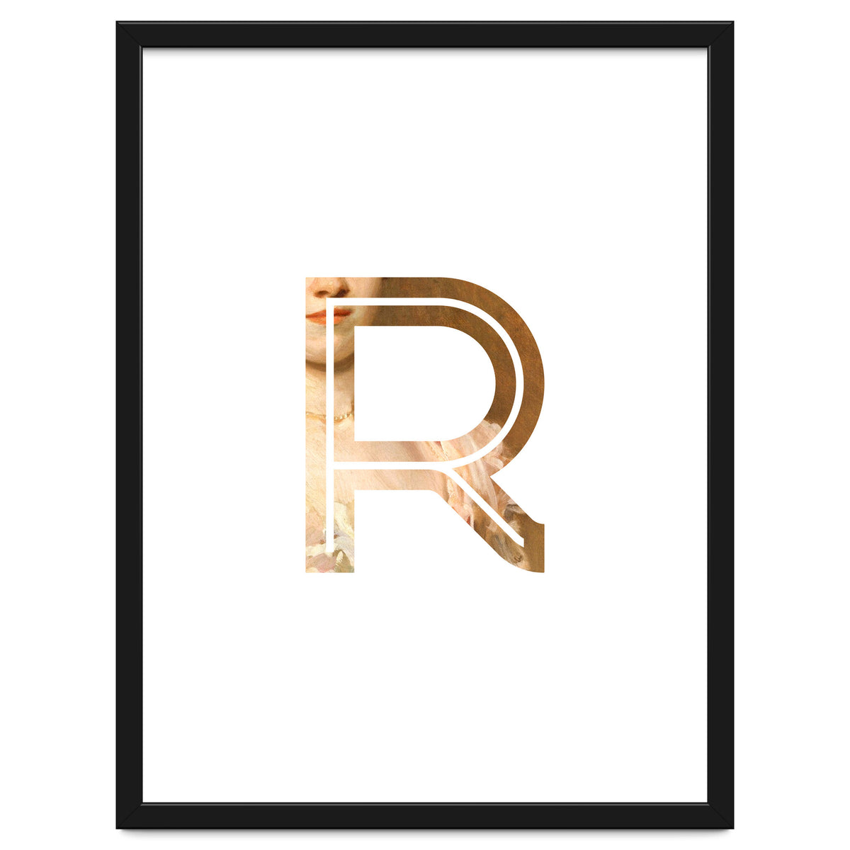 Letter R - (Impress)