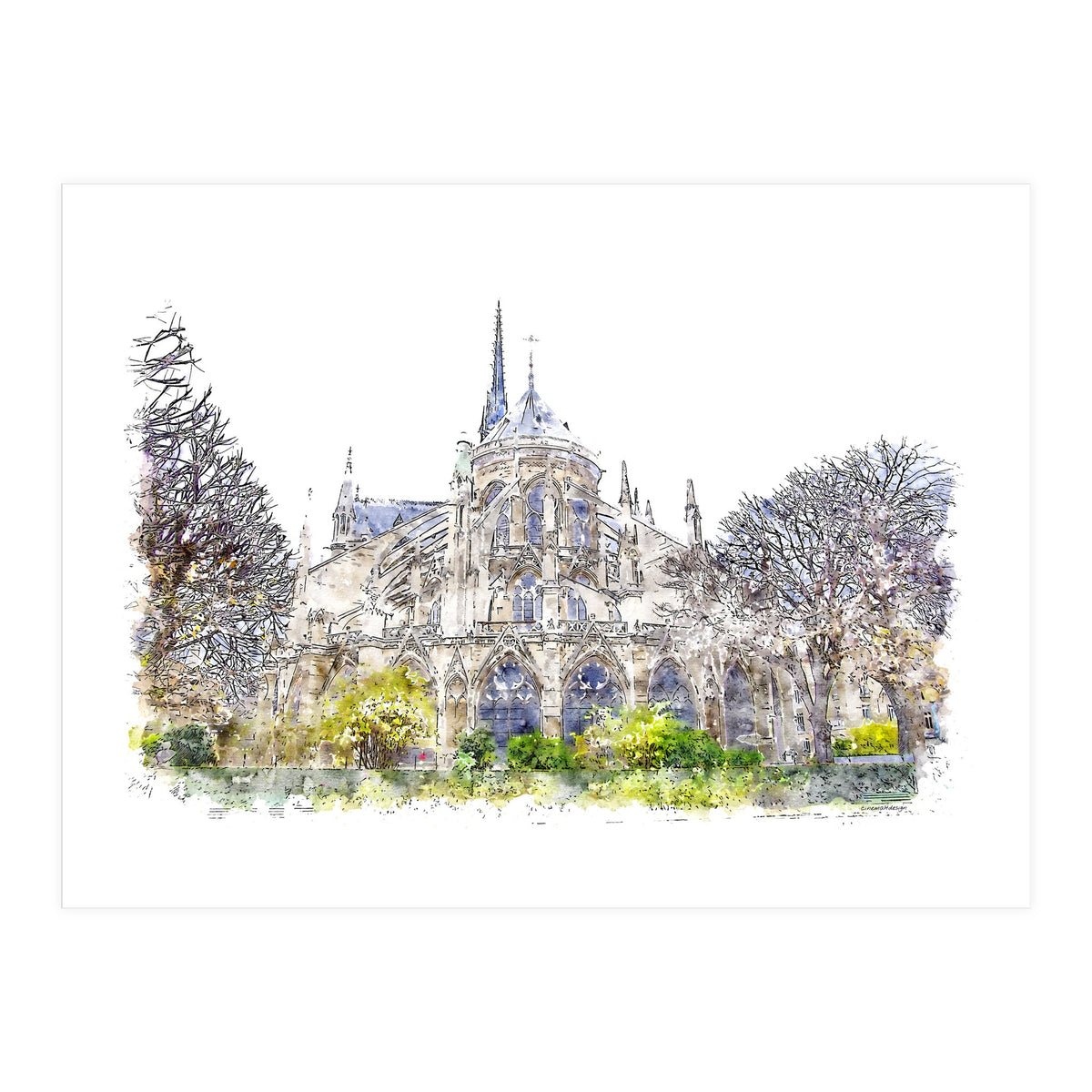 Notre-Dame de Paris (Print Only)