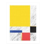 Geometric and golden X (Print Only) thumbnail