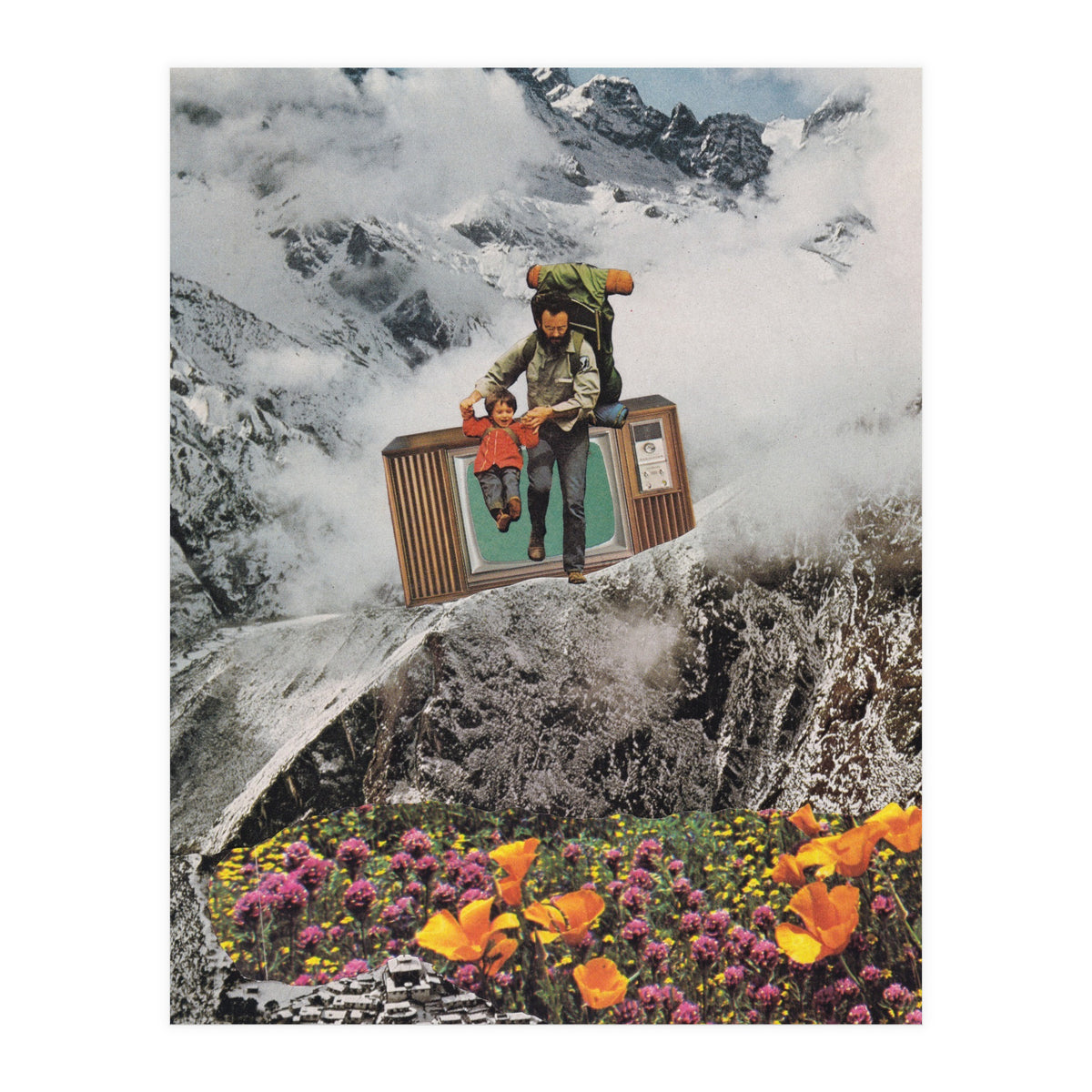 Turn Off The Tv And Go Outside (Print Only)