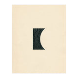 Cut black shape on beige (Print Only) thumbnail
