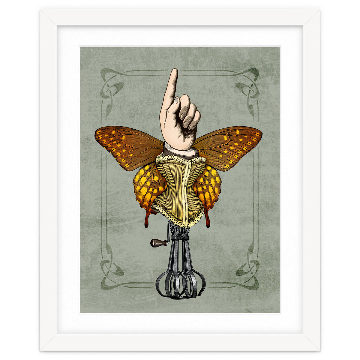Butterhand Portrait