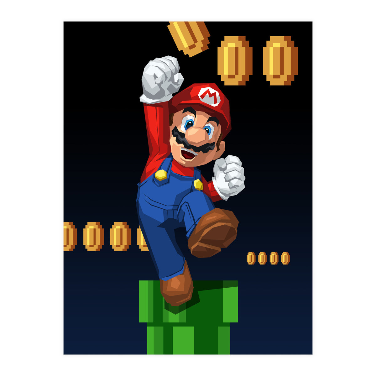 Super Mario (Print Only)