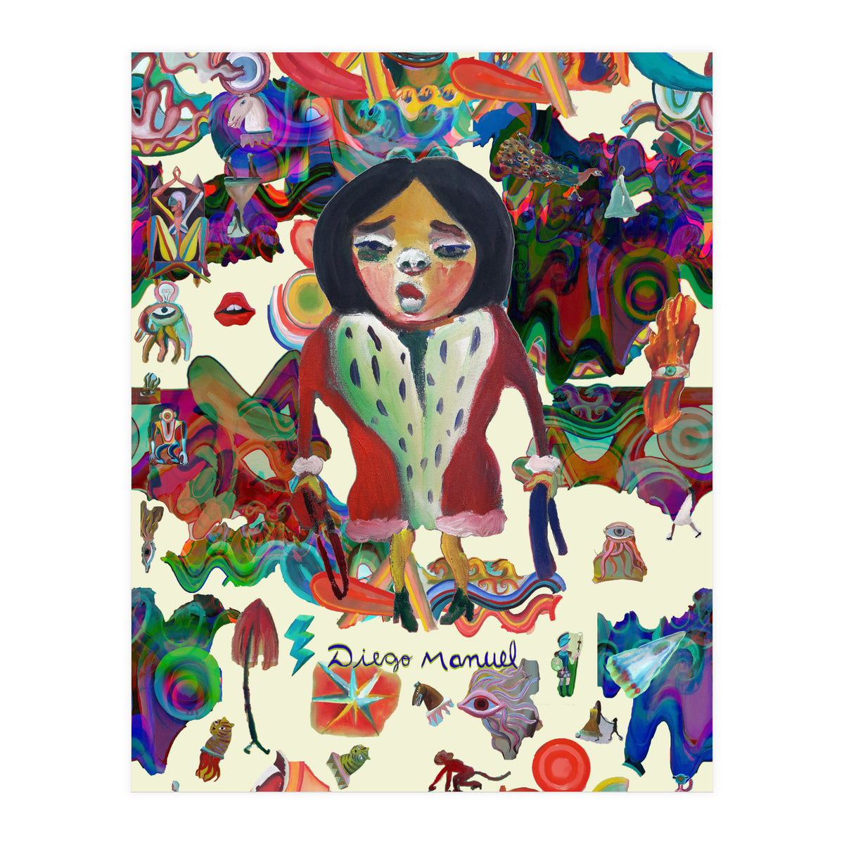 Graffitis 2021 Tapiz 57 B (Print Only)