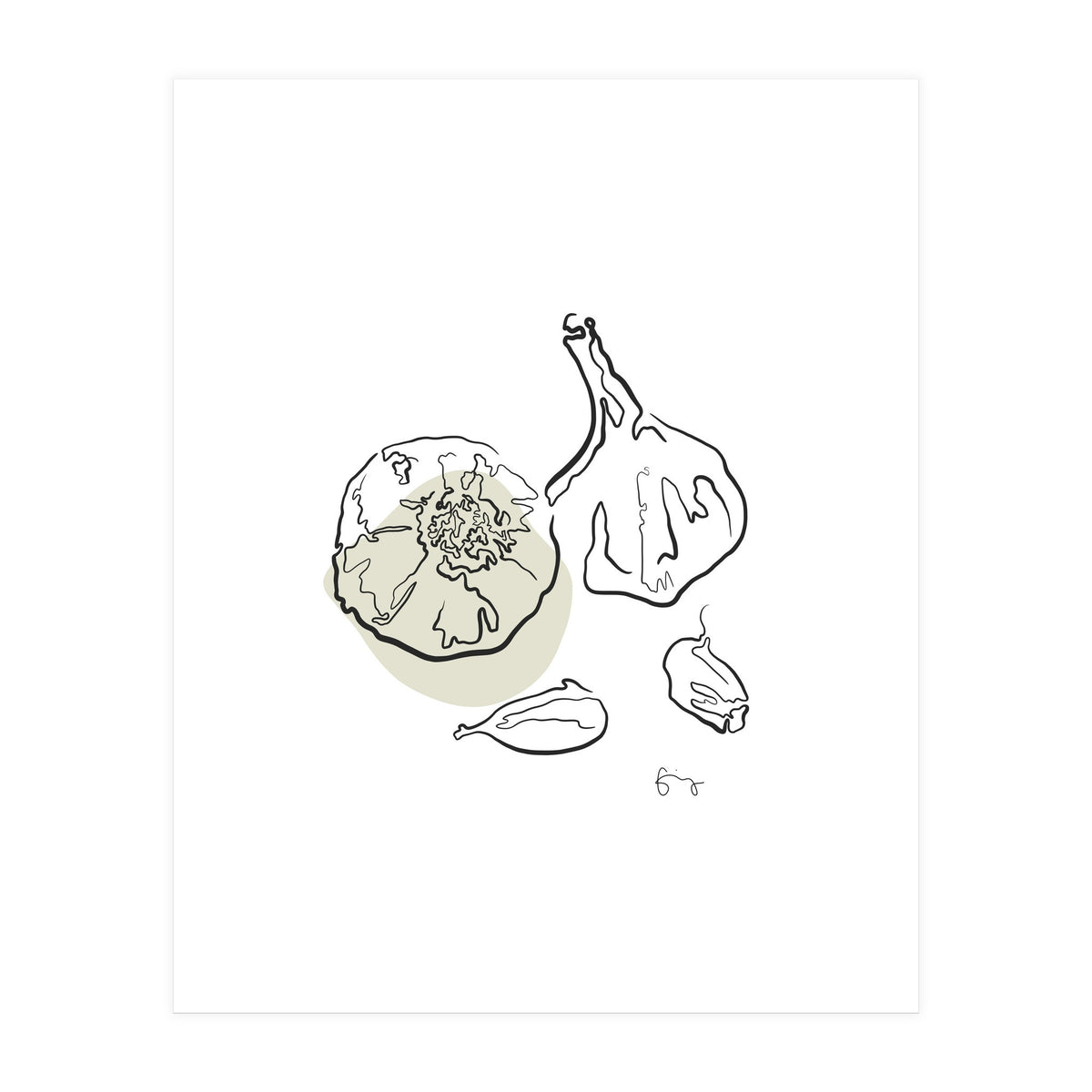 Garlic (Print Only)