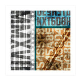 Typographic Industrial Abstract - MMXVII (Print Only) thumbnail