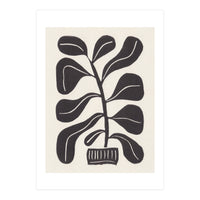 Linocut Houseplant #4 (Print Only)