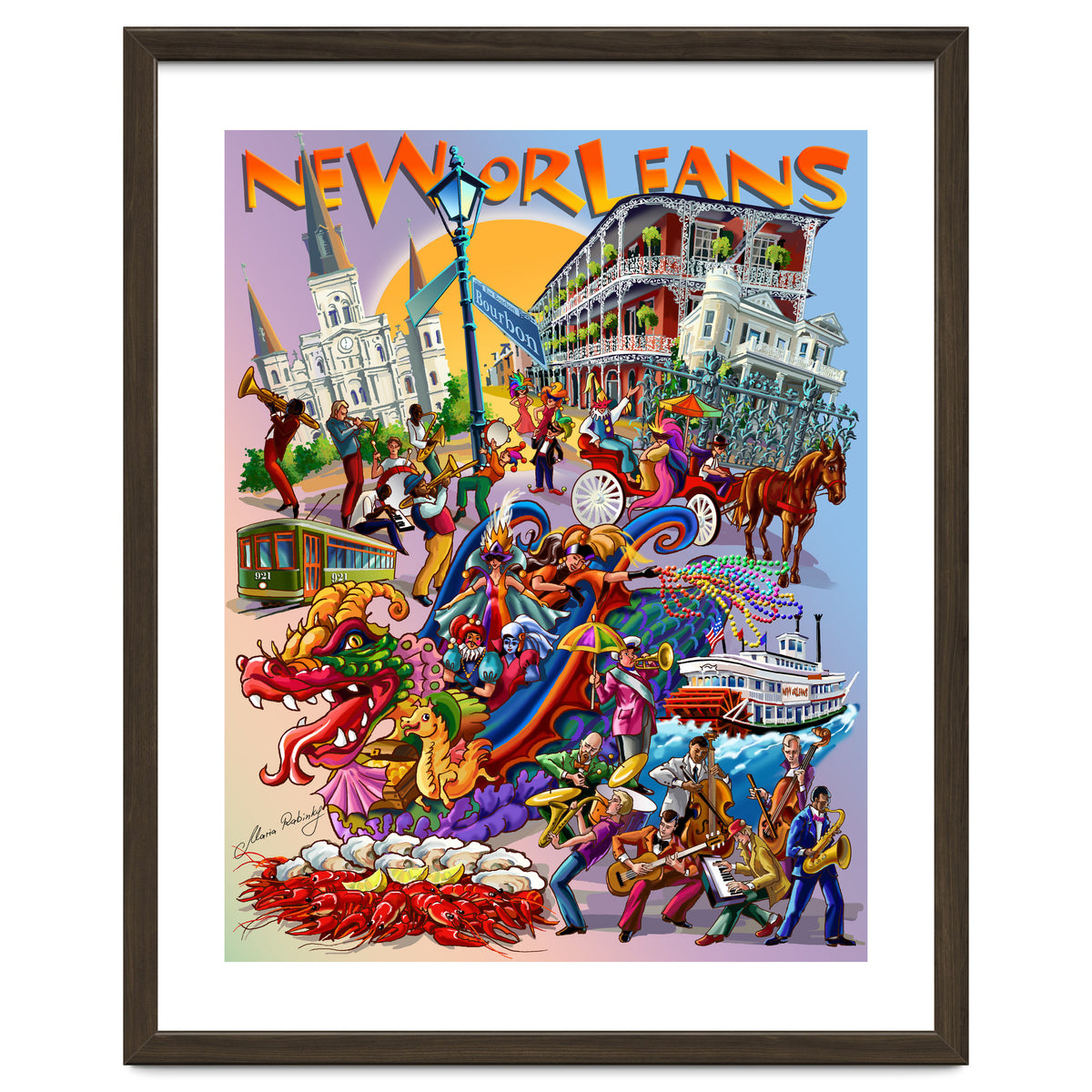 New Orleans Illustration